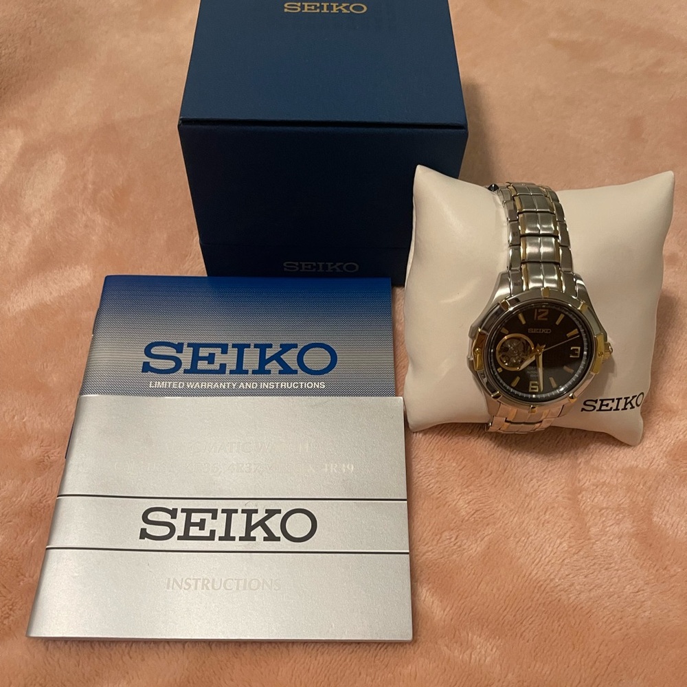 COPY - Seiko SRP318  Men’s Coutura two tone automatic watch - Picture 6 of 6